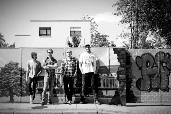 Banner image of UK indie-rock band, OJ On The Run